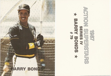 Barry Bonds #24 Pittsburgh Pirates Black 1982 Cooperstown