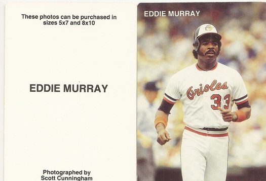 Eddie Murray Price List - Supercollector Catalog