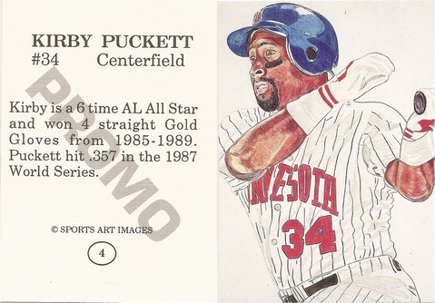 Kirby Puckett 1983-1991 Insert Parallel Premium cards MN Twins HOF You Pick *