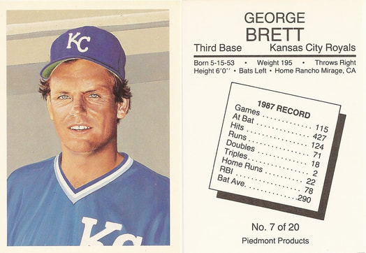 Official Baseball Register 1981 Edition Sporting News George Brett Royals  cover