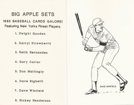 Dave Winfield Price List - Supercollector Catalog