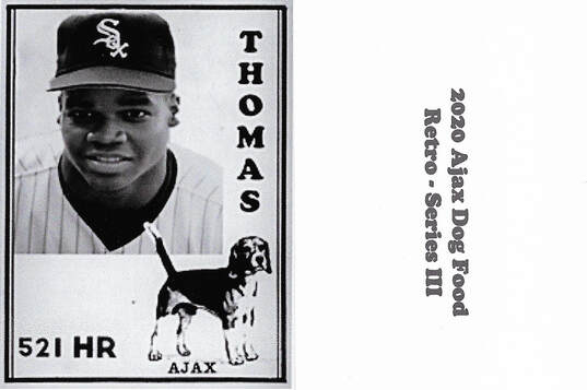 Frank Thomas Autographed 1994 Score Select Card #6 Chicago White