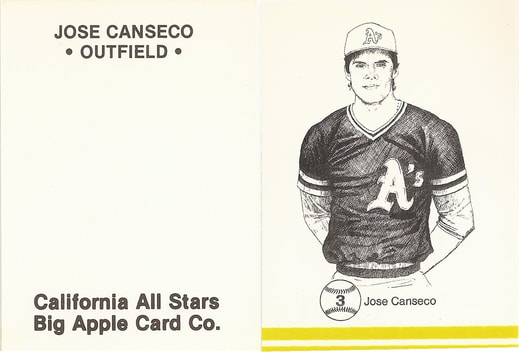 Jose Canseco Price List - Supercollector Catalog