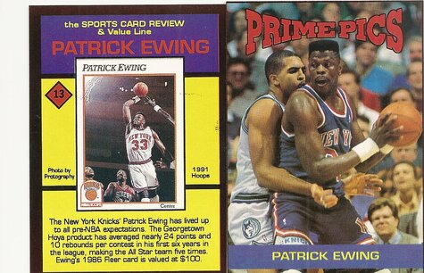 Auction Prices Realized Basketball Cards 1992 Hoops Patrick Ewing