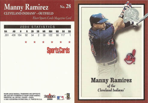 Manny Ramirez SP Upper Deck Jersey Card