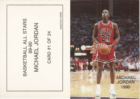 Michael Jordan Jump Inc. Hey, Champ! Have a great day! Valentines Day Card,  HOF